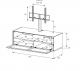 Meuble TV Sonorous Elements EX11-TS-2 Abattant tissu