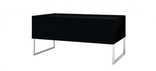 Meuble TV Norstone Khalm Noir laqué