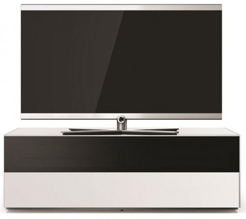 Meuble TV Sonorous EX10-TF-WHT-2-A Abattant en tissu Acoustique