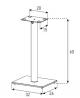 Sonorous Lautsprecherständer sp100-Hblk schwarz, paar