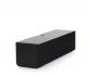 Meuble TV Sonorous Lowboard Studio sta160t-blk-blk-bs Noir / façade en tissu / Idéal pour haut-parleur central