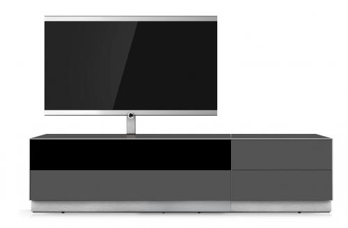 Lowboard TV Meuble Sonorous Elements EX191-TF/FD-GRP-8, Graphite