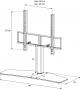 Sonorous TV Möbel Standfuss pl2335-b-hblk mit halterung schwarzglas