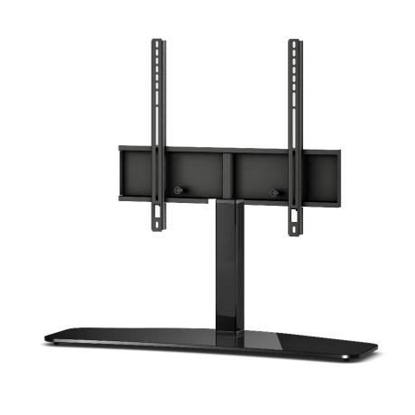 Sonorous TV Möbel Standfuss pl2335-b-hblk mit halterung schwarzglas