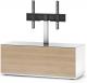 TV Möbel Sonorous lowboard Studio sta110f-wht-oak-bs, Eiche-Weiss