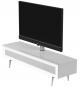Meuble TV Lowboard Sonorous Studio 360I-SL, Verre Compatible avec Infrarouge