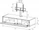 Sonorous Elements TV Möbel EX16-TS-2 mit halterung, akustik stoff-klappe