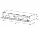 TV Lowboard Sonorous Elements EX37-TS-2, Stoff-front, h=28.5 cm