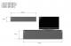 Combinaison Meuble TV Paroi Sonorous Elements Lowboard LC9