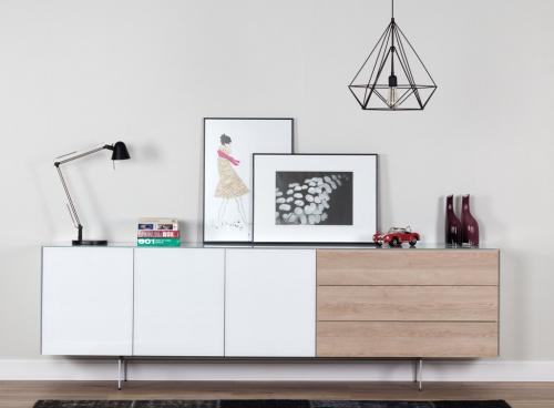 Sideboard Sonorous Elements, Kommode Kombination SB-K1, B=250cm / H=80cm