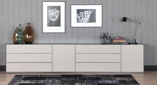 Buffet Sonorous Elements, Combinaison Sideboard SB-K8, B=300cm / H=63.5cm