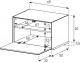 Meuble TV Sonorous Elements Lowboard EX195-WHT-F/F-2
