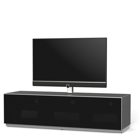 Meuble TV Sonorous Elements EX31-TC-GRP-BLK-8-A Abattant tissu, avec support