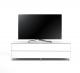 TV Möbel Lowboard 160 cm Epure SINGLE TIDY XL Weissglas