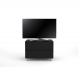 Meuble TV Design 65 cm Epure PRATIK Verre Noir