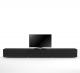 Meuble TV Design 390 cm Epure SALON SOUND K4 Verre Noir