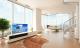 Meuble TV Design 260 cm Epure LOFT SOUND K2 Verre Graphite Mat Satiné