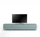 Meuble TV Design 260 cm Epure SALON K1 Verre Bleu Nordic
