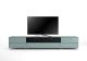 Meuble TV Design 260 cm Epure SALON SOUND K2 Verre Bleu Nordic