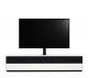 Meuble TV Sonorous Blanc, SoChiQ Soundbar, 160cm