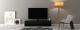 Meuble TV Sonorous SoChiQ Soundbar, 160cm, Noir