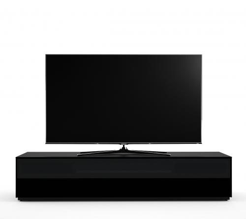 TV Möbel Lowboard Sonorous Schwarz SoChiQ, Soundbar, 160cm