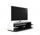 Meuble TV Blanc, Sonorous SoChiQ Soundbar, L:120 cm