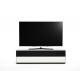 Meuble TV Blanc, Sonorous SoChiQ Soundbar, L:120 cm