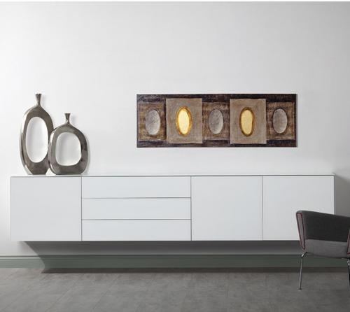 Buffet Sonorous Elements, Combinaison Sideboard Wall SB-K39, L=200 cm, H=60 cm