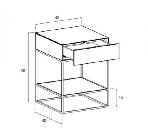 Table d'appoint Sonorous KL-42S