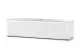 Meuble TV Sonorous Lowboard Studio STA260P-WHT-WHT-BS façade en Tôle Acoustique
