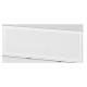 Meuble TV Sonorous Lowboard Studio STA260P-WHT-WHT-BS façade en Tôle Acoustique