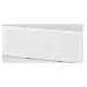 Meuble TV Sonorous Lowboard Studio STA260P-WHT-WHT-BS façade en Tôle Acoustique