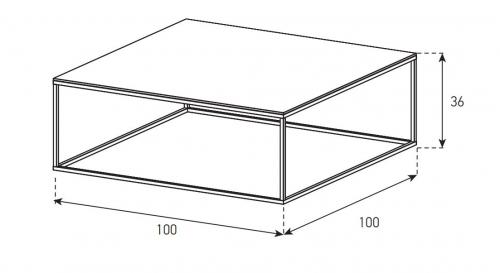 Table Basse Sonorous CTS-100G