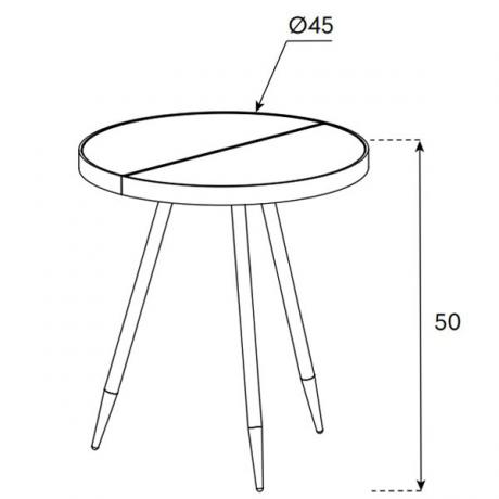 Table d'appoint Sonorous CT-SET PTC-B