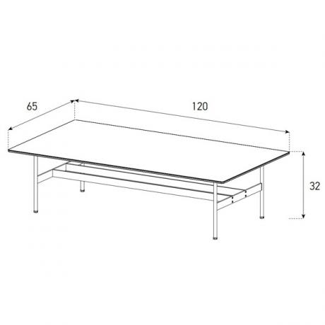 Table Basse Sonorous CT-SET-3-A