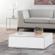 Sonorous Table Basse ES91D-WHT-WHT