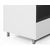 Meuble TV Design 290 cm Epure SALON SOUND K3 Verre Blanc Mat Satiné