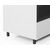 Meuble TV Design 290 cm Epure SALON SOUND K3 Verre Blanc Mat Satiné