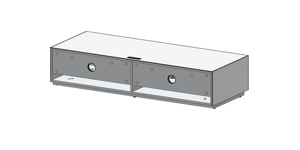 Meuble TV Sonorous Elements EX10-F-2 Abattant