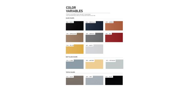 meuble tv lowboard design en verre