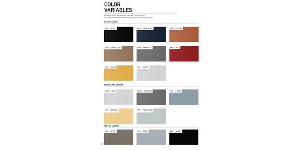 Parois Murale Sonorous ED75 HxLxP=100x25x36 cm