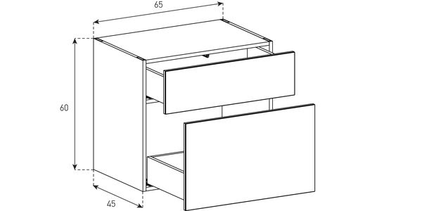 Buffet / Sideboard Sonorous Elements SB6561, H=60cm