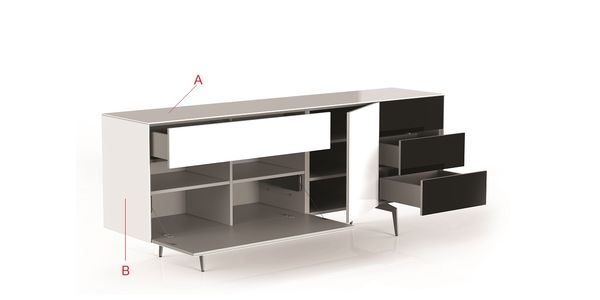 Plateau supérieur et Parois latérales pour votre combinaison Sonorous Elements