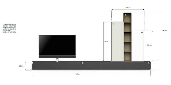sonorous elements_étagère murale_op95