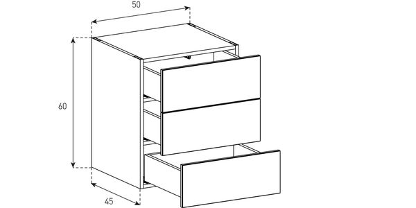 Buffet / Sideboard Sonorous Elements SB5063, H=60cm