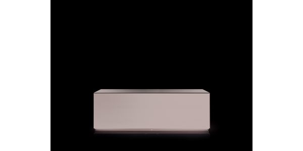 Meuble TV Sonorous Elements EX12-TS-BLK-BLK-2-A Abattant tissu acoustique