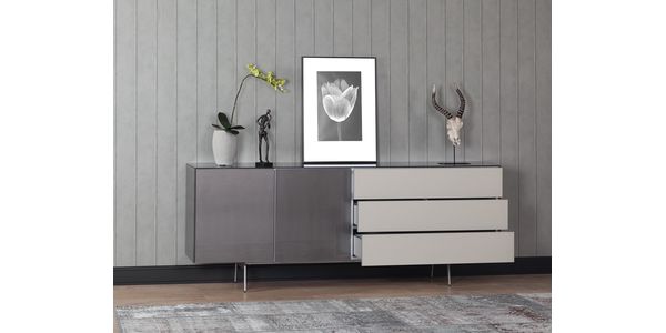 Buffet Sonorous Elements, Combinaison Sideboard SB-K3,B=200cm / H=80cm