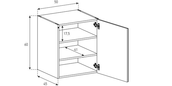 Buffet Sonorous Elements, Combinaison Sideboard SB-K17, B=260cm / H=80cm