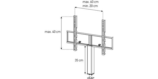 Set Support TV pour Sonorous Studio
